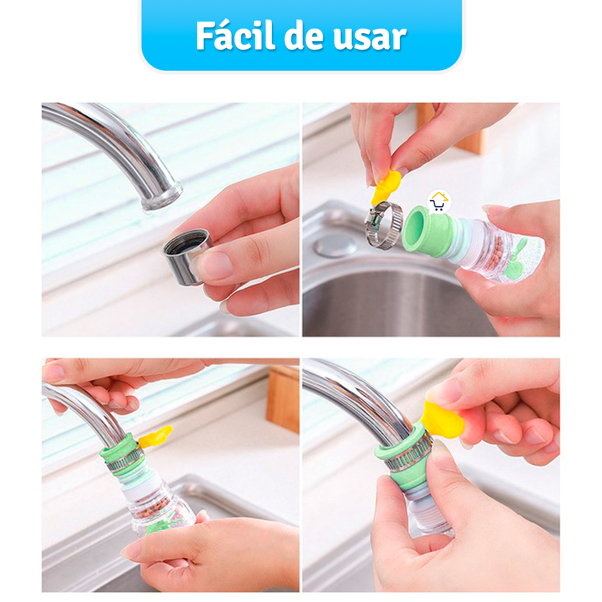 Miniatura 6 de Ahorrador De Agua Flexible Grifo FIL2